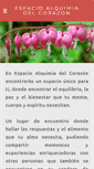 Mobile Screenshot of espacioalquimiadelcorazon.com